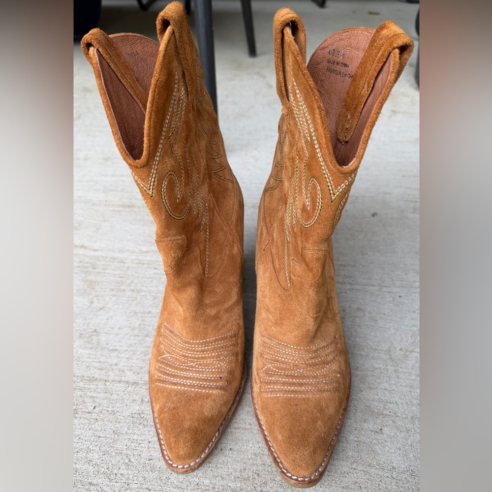 Jeffrey Campbell Audie Western Boots  size 8 Festival Rodeo Cowgirl